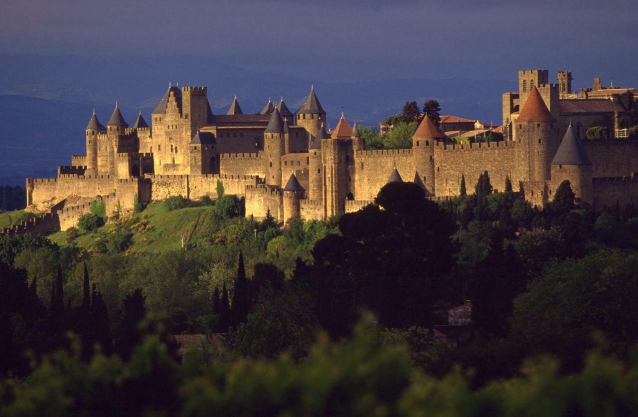 Villa Carcassonne Maison, Jardin Sans Vis A Vis, Parking Exterior foto